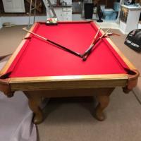 8 ft. Oak Gibraltar Table