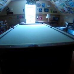 1934 Brunswick 9' pool table